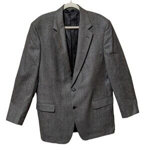 Brooks Brothers 346 wool checked suit coat, blazer  men's size 44R